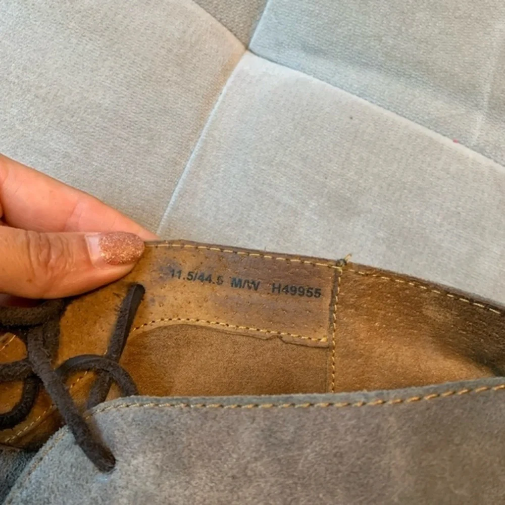 Born Brown Grey Suede Leather Elk II Men’s Chukka Boots Size 11.5